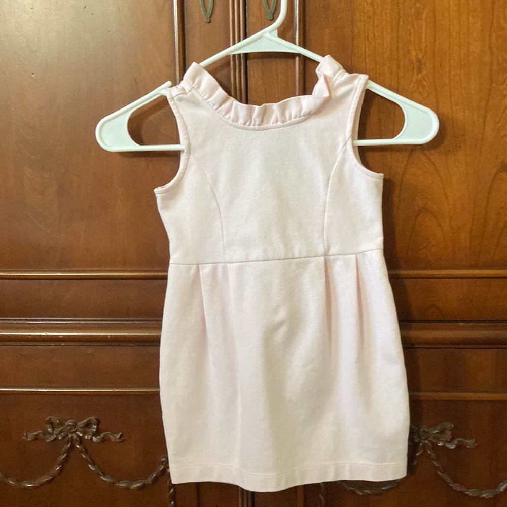Janie & Jack 3T ruffled neck dress